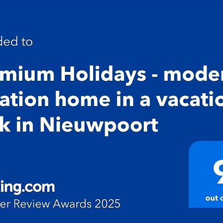 Premium Holidays - Modern Vacation Home In A Vacation Park In Nieuwpoort Eksteriør billede